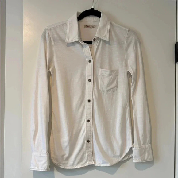 Faherty Tops - Faherty White Button Down Shirt